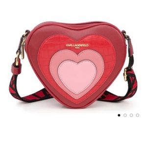 Karl Lagerfeld Heart Purse